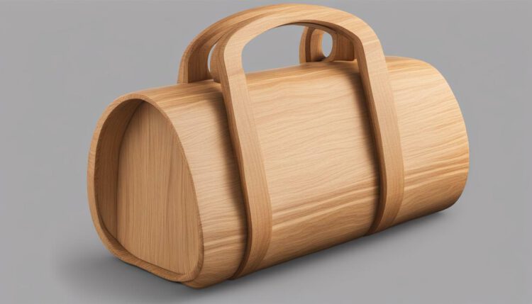 Holztaschen für den Alltag